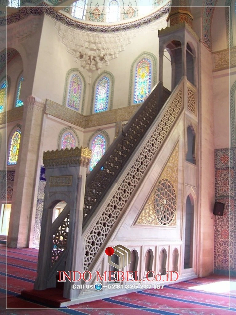 Gambar Mimbar Masjid Minimalis